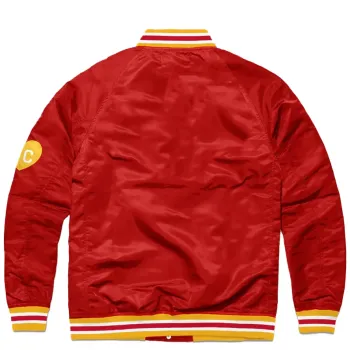 Kansas City Red Gold Varsity Jacket