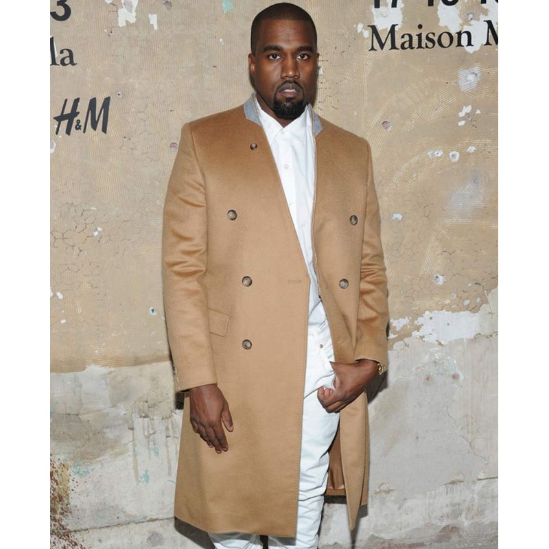 Kanye West Brown Coat 