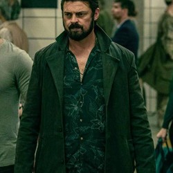 Karl Urban The Boys Black Coat