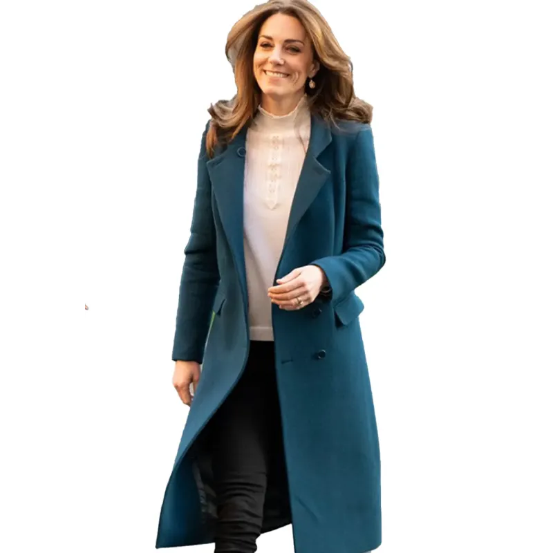 Kate Middleton Teal Trench Coat Kate Middleton Teal Trench Coat