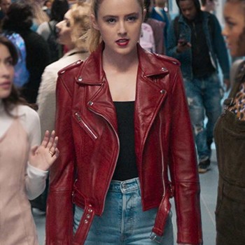 Freaky Kathryn Newton Leather Jacket