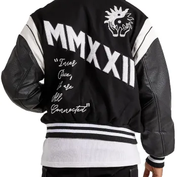 Keep Things Simple Varsity Jacket