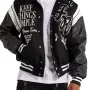Keep Things Simple Varsity Jacket