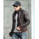 Keith Urban Brown Leather Jacket