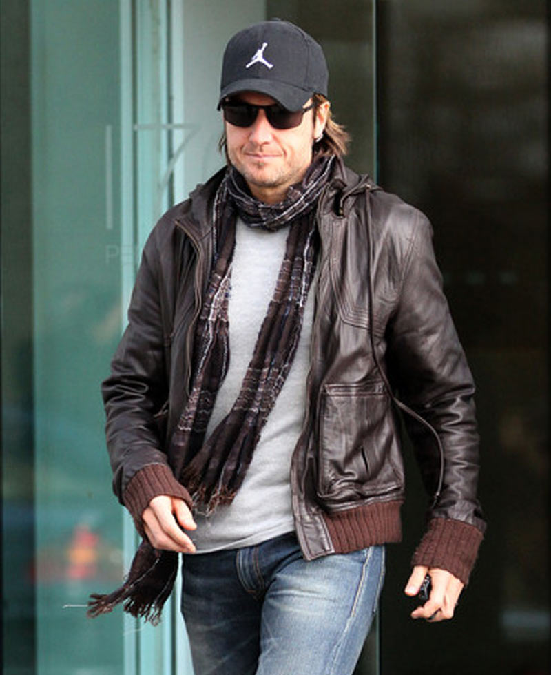 Keith leather jacket outlet