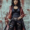 Z Nation Roberta Warren Leather Coat Z Nation Roberta Warren Leather Coat