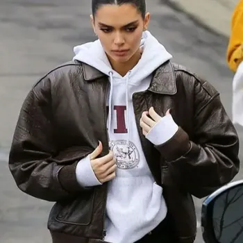 Kendall Jenner Leather Jacket