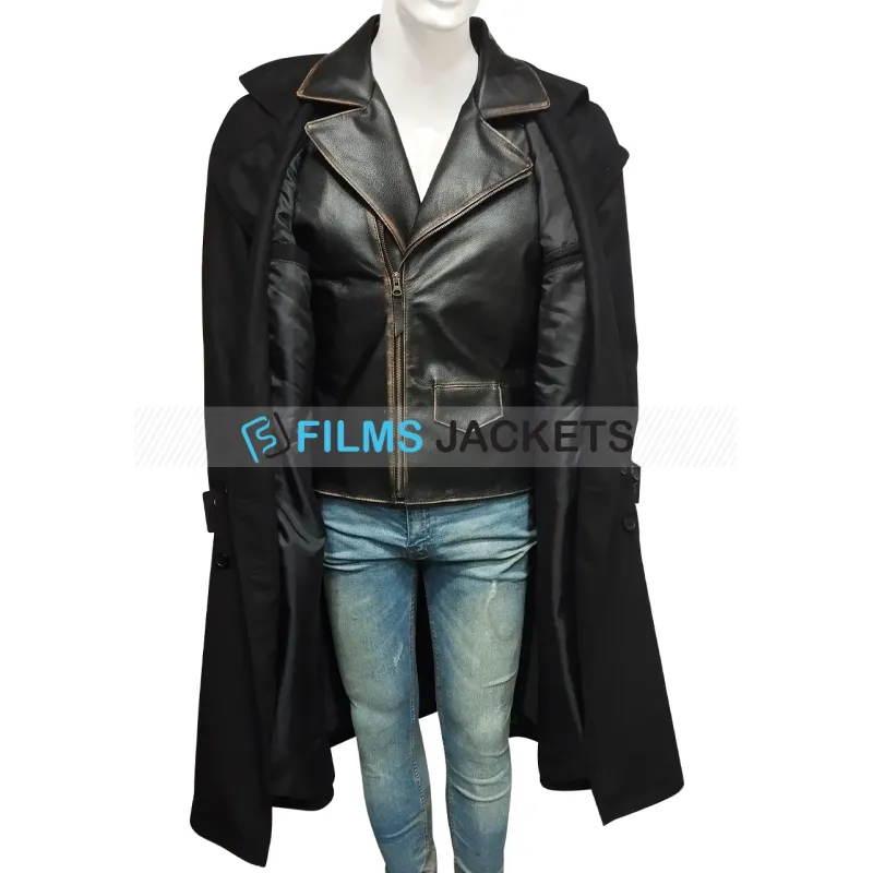 David The Lost Boys Black Coat David The Lost Boys Black Coat