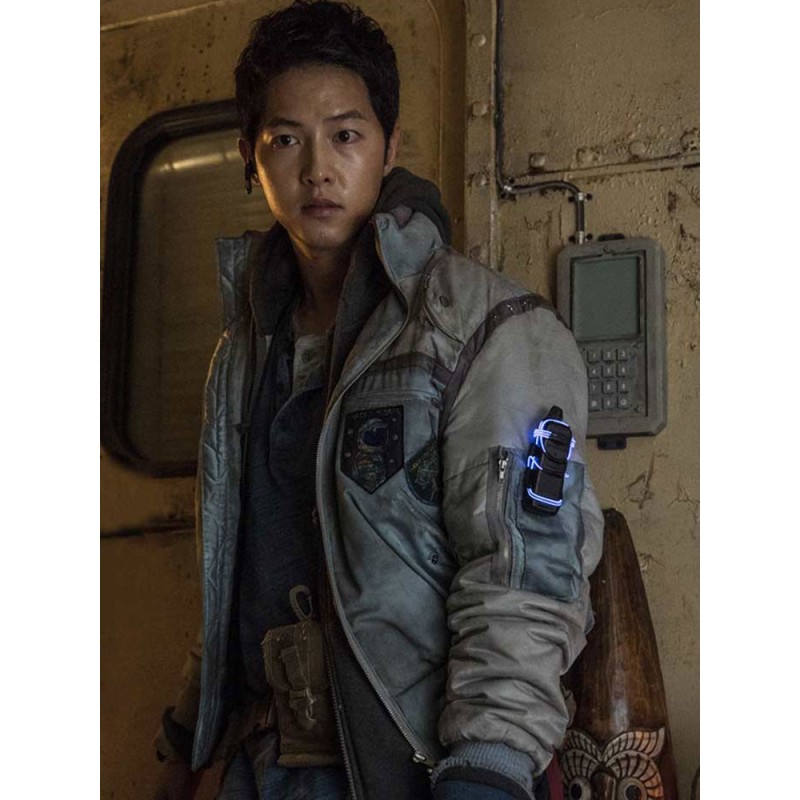 Space Sweepers Song Joong Ki Grey Jacket Space Sweepers Song Joong Ki Grey Jacket