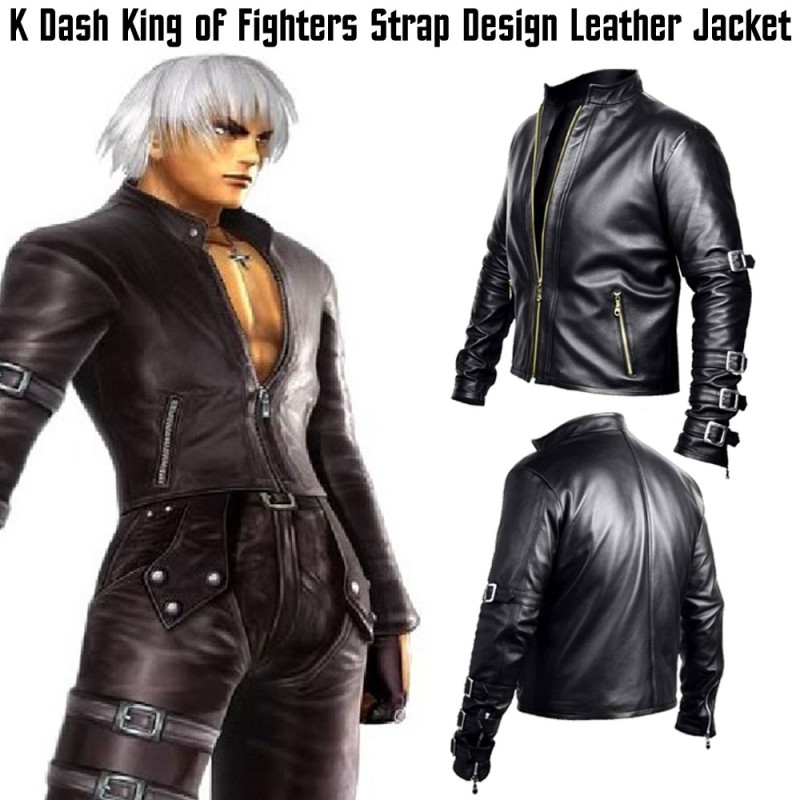 K Dash King of Fighters 99 Leather Jacket K Dash King of Fighters 99 Leather Jacket