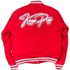 Kingsplay University Red Varsity Jacket Kingsplay University Red Varsity Jacket