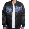 LA Dodgers Black Blue Patches Jacket LA Dodgers Black Blue Patches Jacket