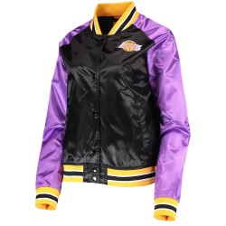 LA Lakers Hardwood Classics Raglan Jacket