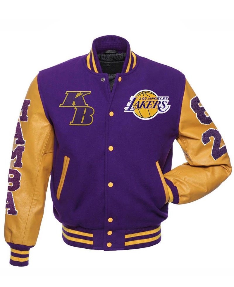 Black Mamba HOF Varsity Jacket Kobe Bryant LA Lakers - Jackets Expert