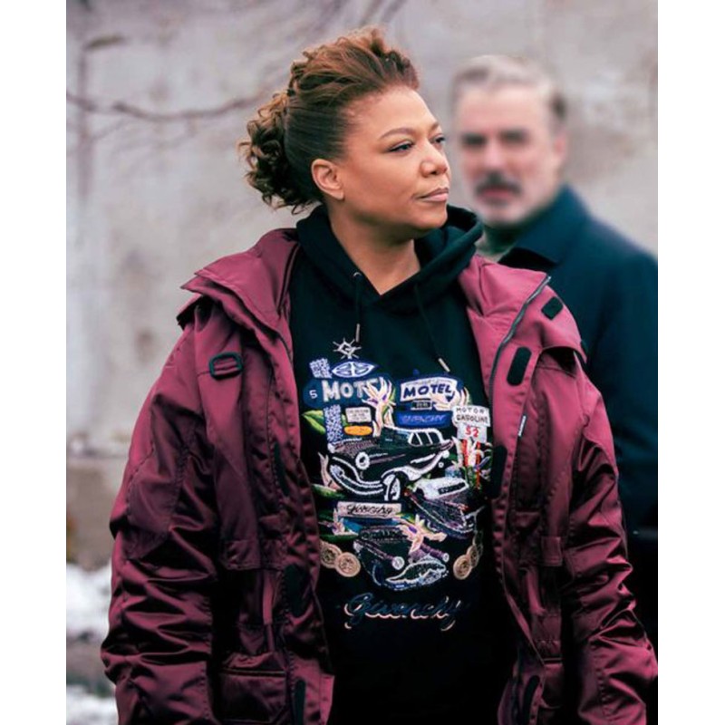 The Equalizer Queen Latifah Satin Purple Jacket The Equalizer Queen Latifah Satin Purple Jacket