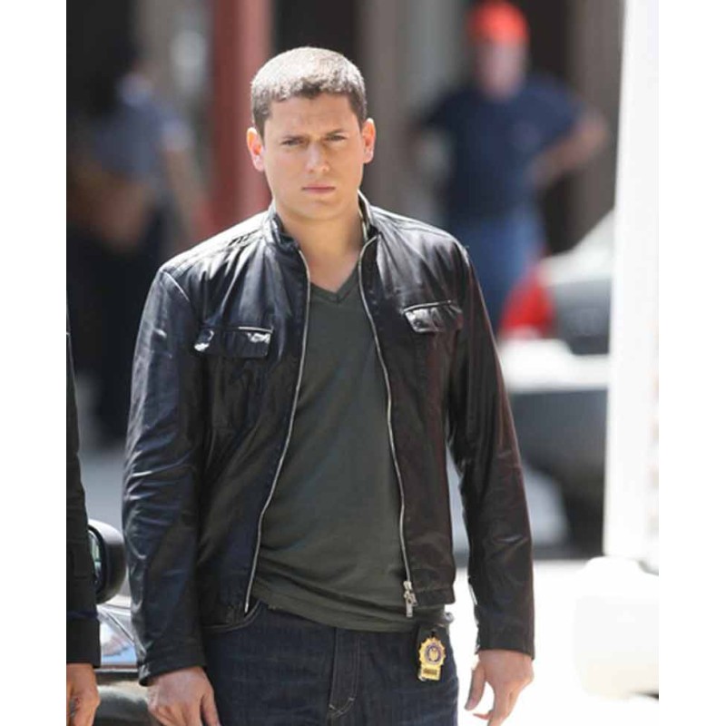 Law & Order SVU Wentworth Miller Leather Jacket