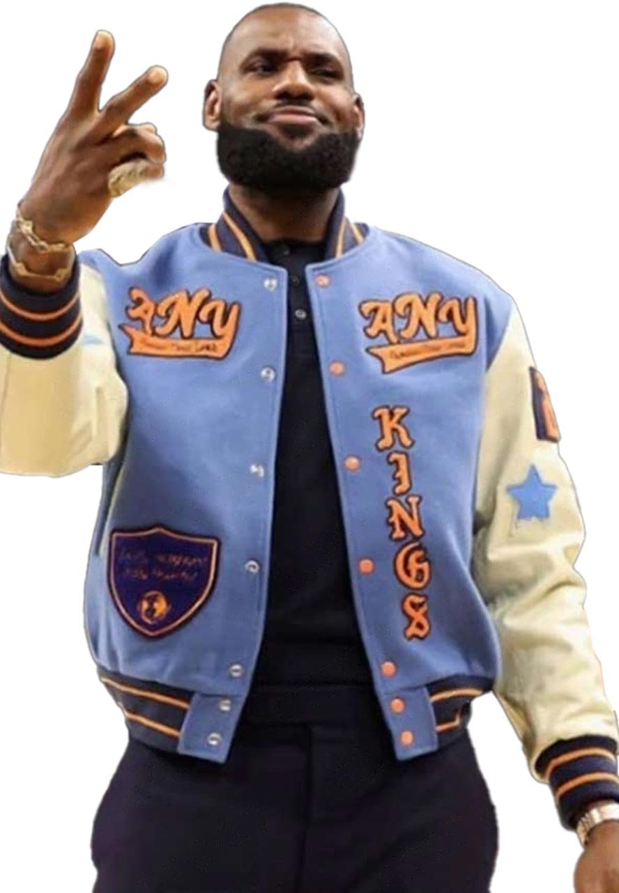 NBA 2022 LeBron James Varsity Jacket