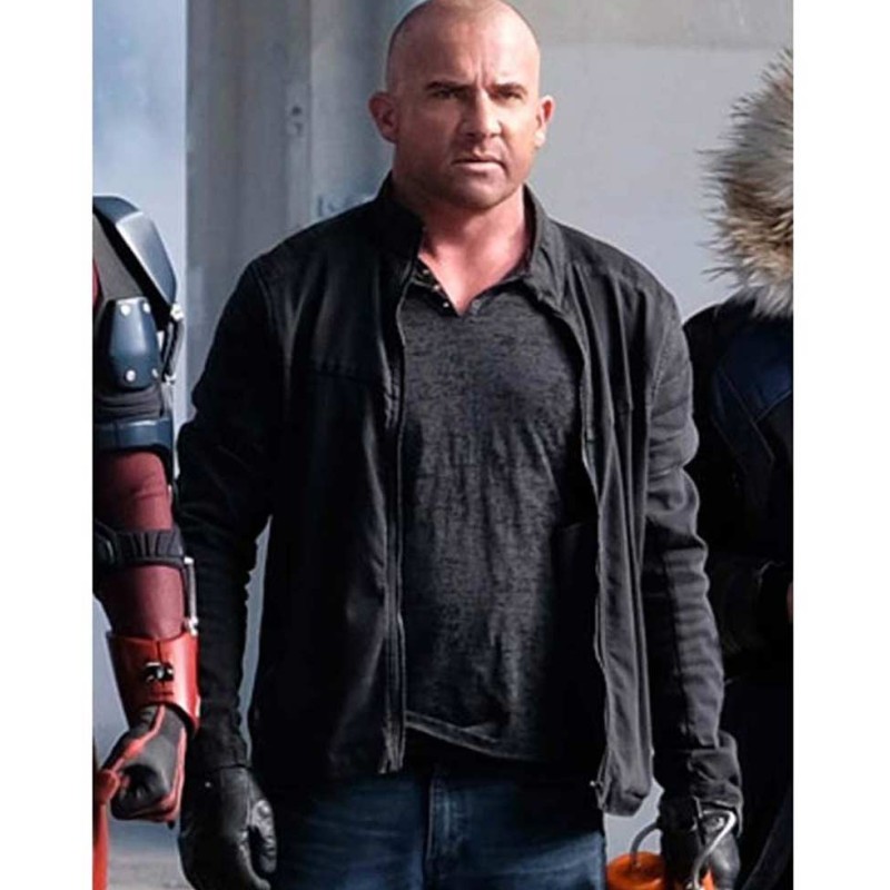 Legends of Tomorrow Dominic Purcell Black Jacket Legends of Tomorrow Dominic Purcell Black Jacket