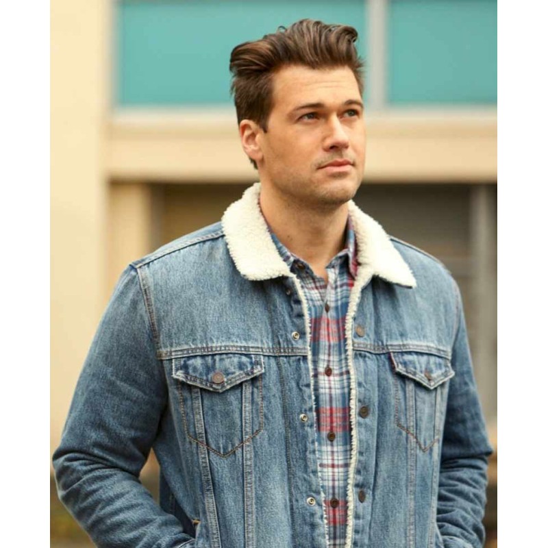Legends of Tomorrow Nick Zano Shearling Jacket Legends of Tomorrow Nick Zano Shearling Jacket