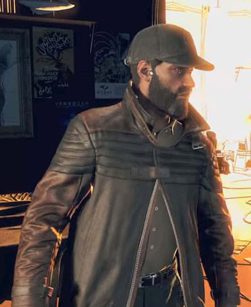 Legion Watch Dogs 3 Aiden Pearce Coat Films Jackets