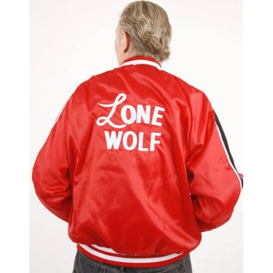 Lenny Lone Wolf Red Jacket