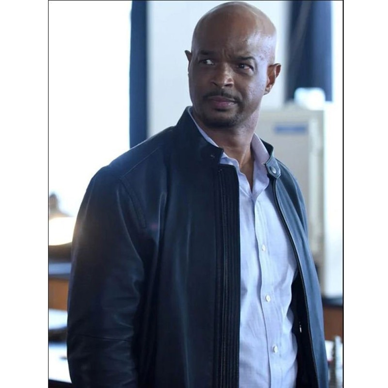 Lethal Weapon Season 02 Damon Wayans Black Leather Jacket Lethal Weapon Season 02 Damon Wayans Black Leather Jacket