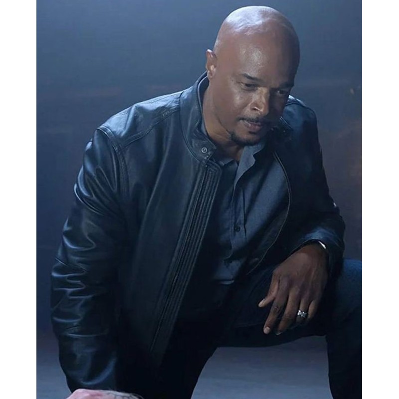 Lethal Weapon Season 02 Damon Wayans Black Leather Jacket Lethal Weapon Season 02 Damon Wayans Black Leather Jacket