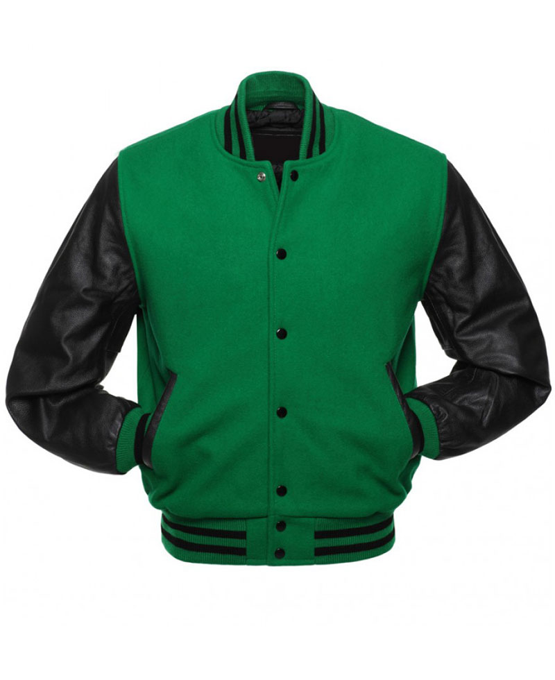 jacket green varsity