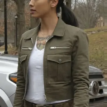 Macgyver Levy Tran Cropped Jacket