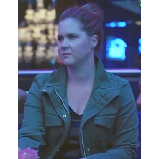 Life and Beth 2022 Amy Schumer Green Jacket