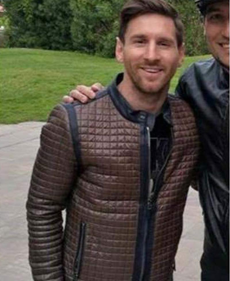 Street Wear Lionel Messi Quilted 