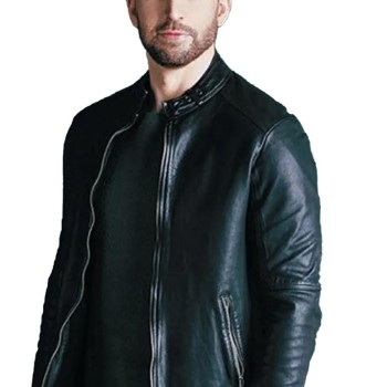 Live Smarter Better World Chris Evans Leather Jacket
