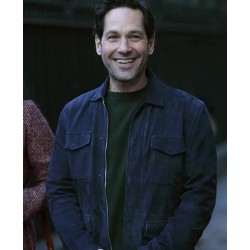 Living with Yourself Paul Rudd Blue Jacket