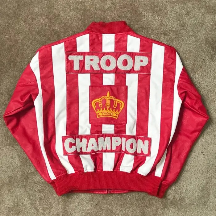 LL Cool J Troop Red Jacket LL Cool J Troop Red Jacket