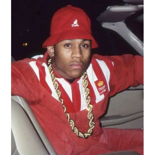 LL Cool J Troop Red Jacket LL Cool J Troop Red Jacket
