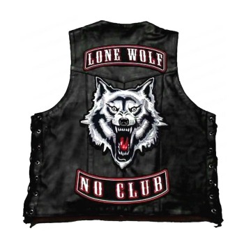 Lone Wolf Biker Vest
