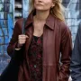 Longing 2024 Diane Kruger Brown Coat