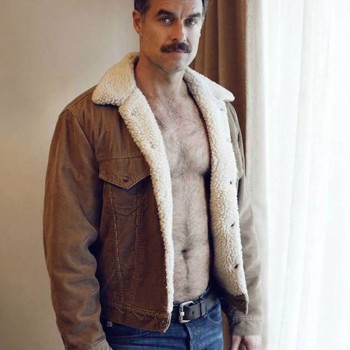 Looking The Movie Murray Bartlett Shearling Jacket