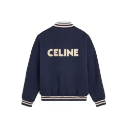 Loose Celine Varsity Jacket