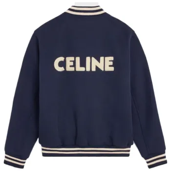 Loose Celine Varsity Jacket