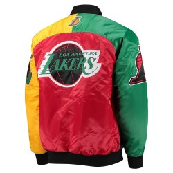 Los Angeles Lakers Ty Mopkins Satin Jacket