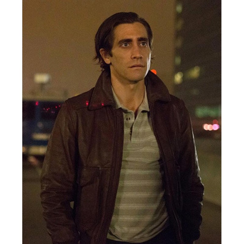 Nightcrawler Jake Gyllenhaal Leather Jacket Nightcrawler Jake Gyllenhaal Leather Jacket