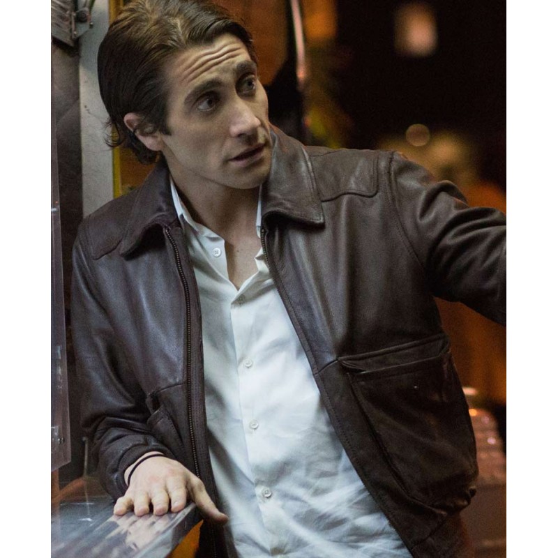 Nightcrawler Jake Gyllenhaal Leather Jacket Nightcrawler Jake Gyllenhaal Leather Jacket