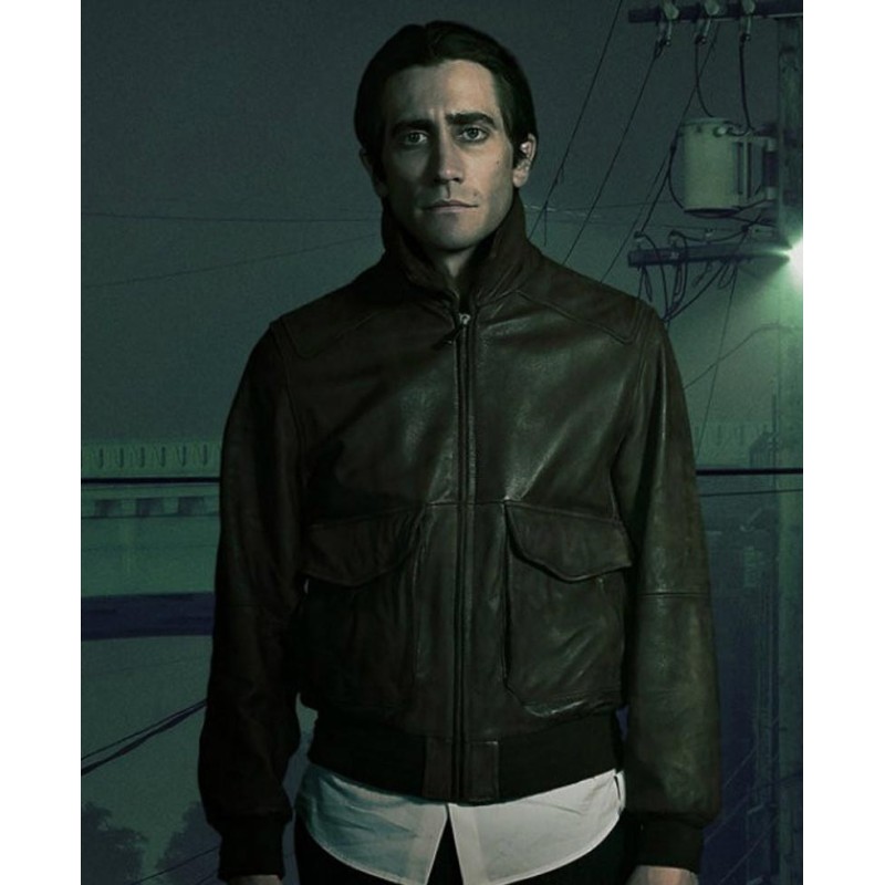Nightcrawler Jake Gyllenhaal Leather Jacket Nightcrawler Jake Gyllenhaal Leather Jacket