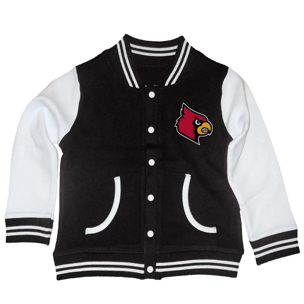 Louisville Cardinals Black Varsity Jacket - Filmsjackets