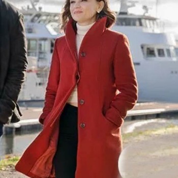Rachael Leigh Cook Love Guaranteed Red Coat