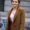 Rachael Leigh Cook Love Guaranteed Brown Wool Coat Rachael Leigh Cook Love Guaranteed Brown Wool Coat