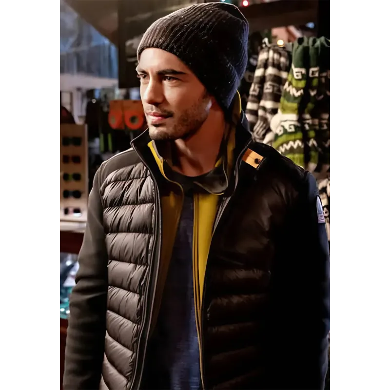 Love Hard Tag Puffer Hooded Jacket Love Hard Tag Puffer Hooded Jacket