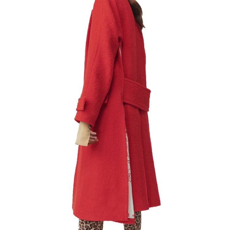 Anna Kendrick Love Life Red Wool Coat Anna Kendrick Love Life Red Wool Coat