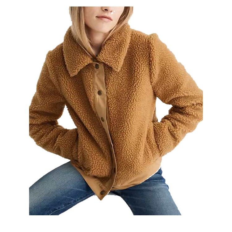 Anna Kendrick Love Life Fur Sherpa Jacket Anna Kendrick Love Life Fur Sherpa Jacket